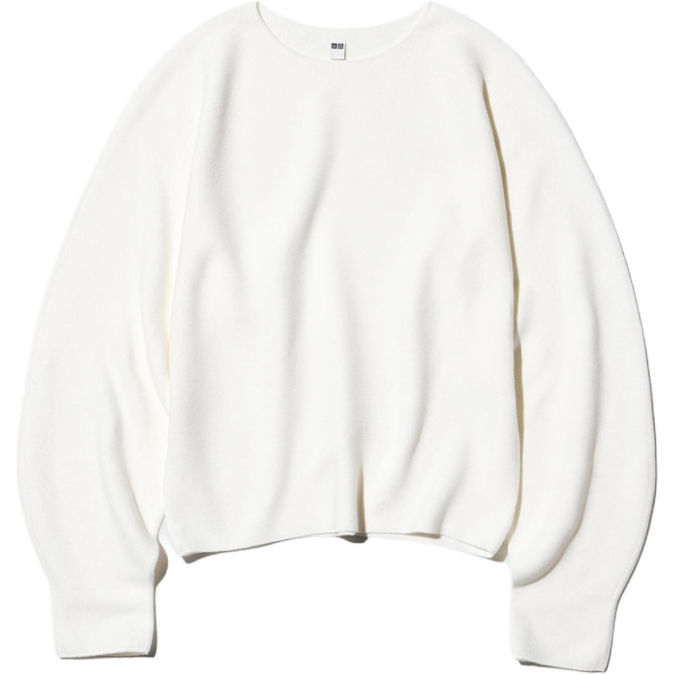 UNIQLO Трикотажный свитер Women's Ivory с круглым вырезом
UNIQLO Трикотажный свитер Women's Ivory с круглым вырезом