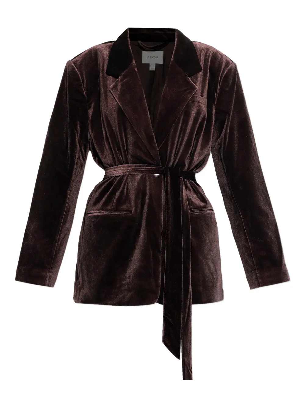 Бархатный пиджак Gzvitta Gestuz, коричневый
Бархатный пиджак Gzvitta Gestuz, коричневый