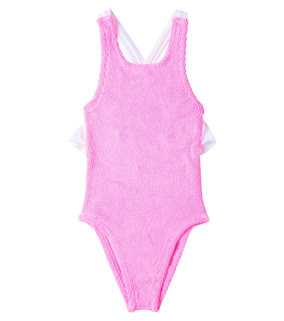 Купальник Lara с бантом и рюшами Hunza G Kids, Bubblegum
Купальник Lara с бантом и рюшами Hunza G Kids, Bubblegum