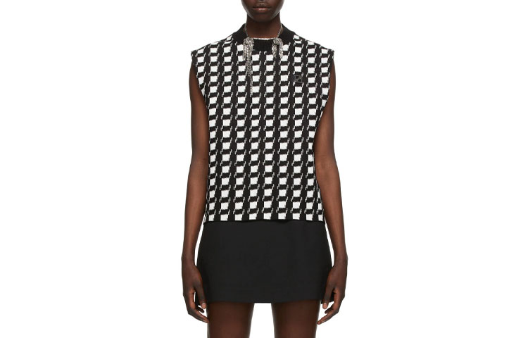 WE11DONE Майка-топ женская black/white
WE11DONE Майка-топ женская black/white