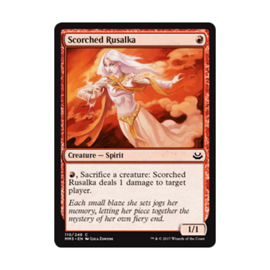CCG Опаленная Русалка (С), MTG - Modern Masters 2017
CCG Опаленная Русалка (С), MTG - Modern Masters 2017