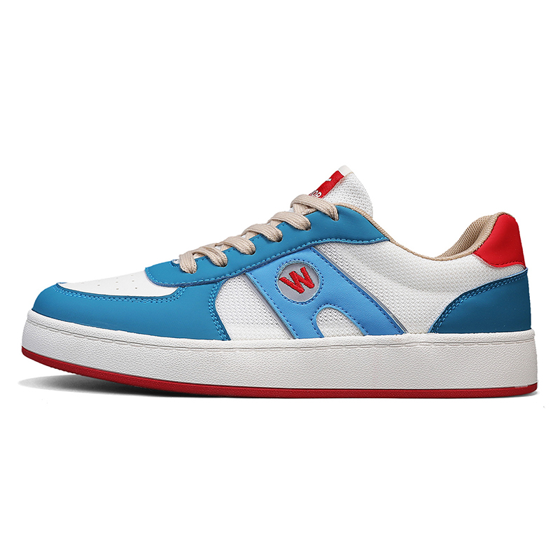 WARRIOR Кроссовки для скейтбординга, износостойкие, легкие, нескользящие, мужские, цвет: озерно-голубой, бежевый, синий
WARRIOR Кроссовки для скейтбординга, износостойкие, легкие, нескользящие, мужские, цвет: озерно-голубой, бежевый, синий