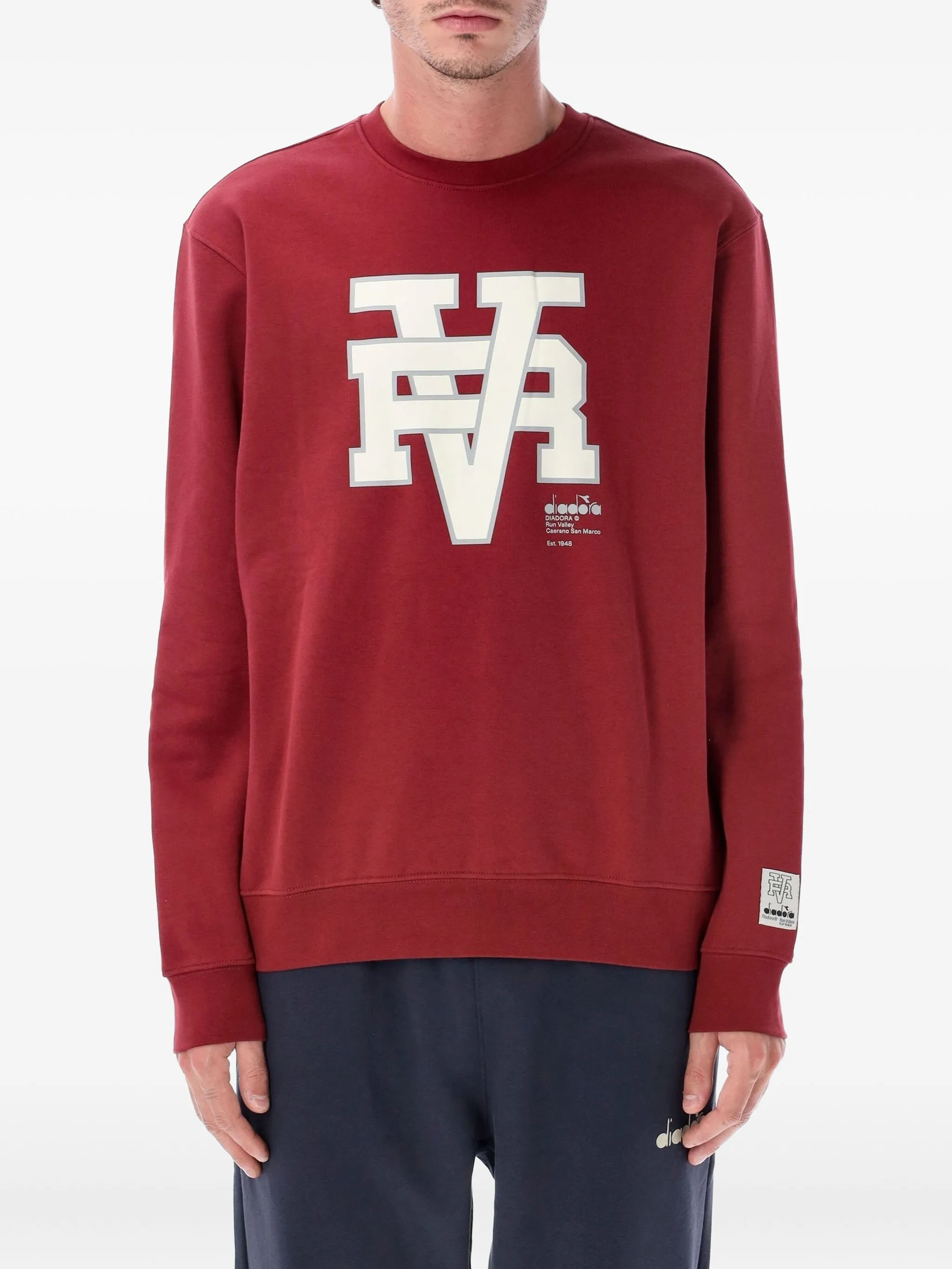 Толстовка Run Valley с логотипом Diadora, красный
Толстовка Run Valley с логотипом Diadora, красный