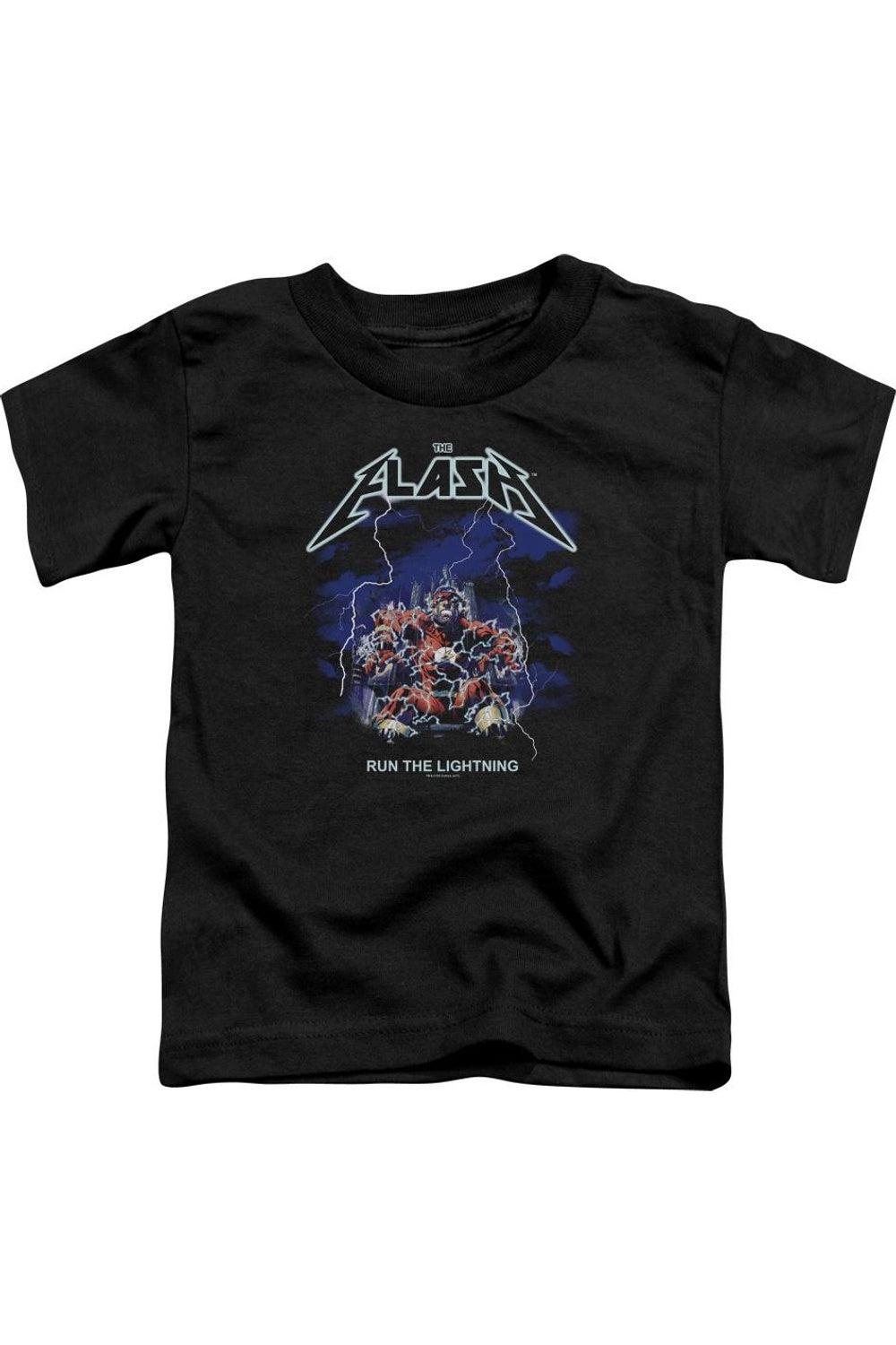 Футболка для малышей DC Comics Flash Run The Lightning с коротким рукавом Gildan, черный
Футболка для малышей DC Comics Flash Run The Lightning с коротким рукавом Gildan, черный