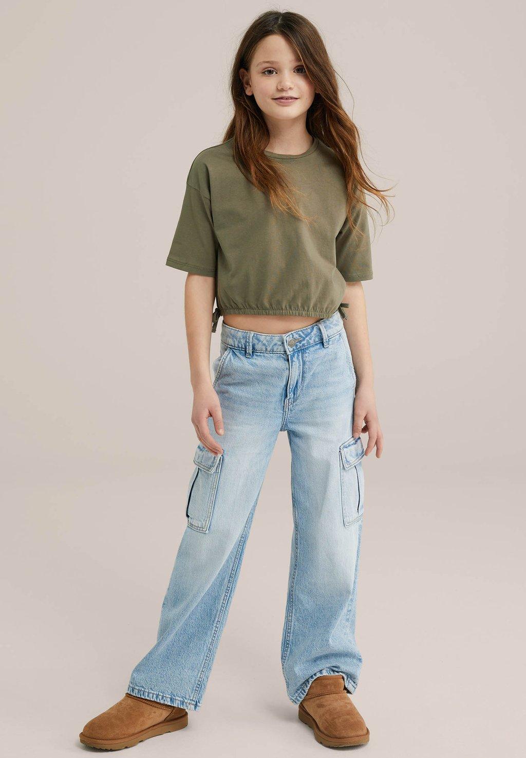 Базовая футболка WE Fashion, хаки
Базовая футболка WE Fashion, хаки