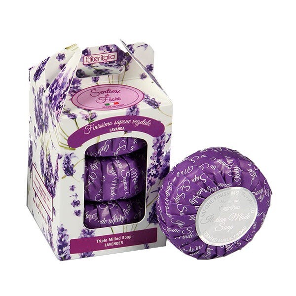 Лавандовое тройное мыло 1 шт Iteritalia
Лавандовое тройное мыло 1 шт Iteritalia