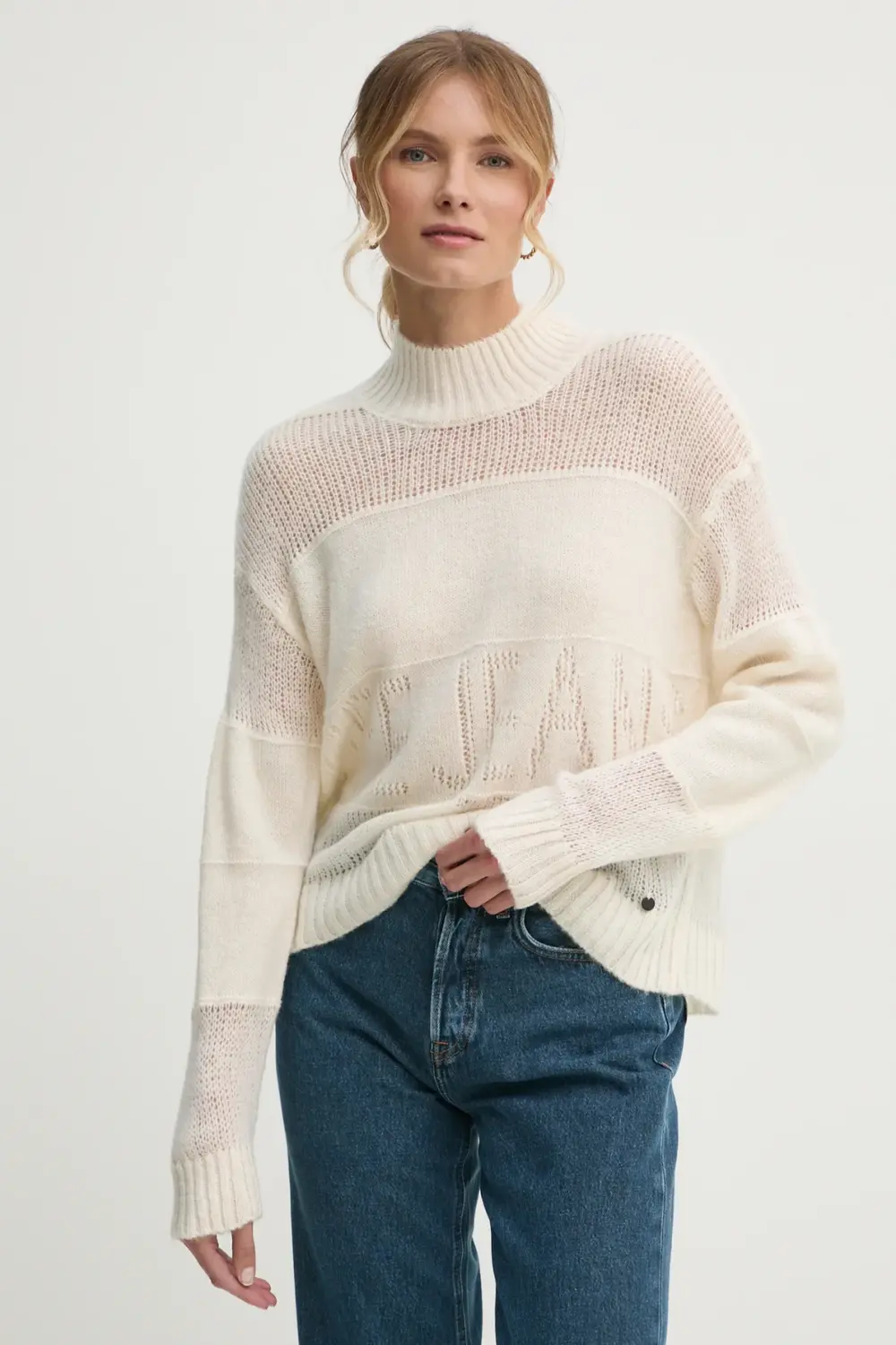 NAOMI свитер из смесовой шерсти Pepe Jeans, бежевый
NAOMI свитер из смесовой шерсти Pepe Jeans, бежевый