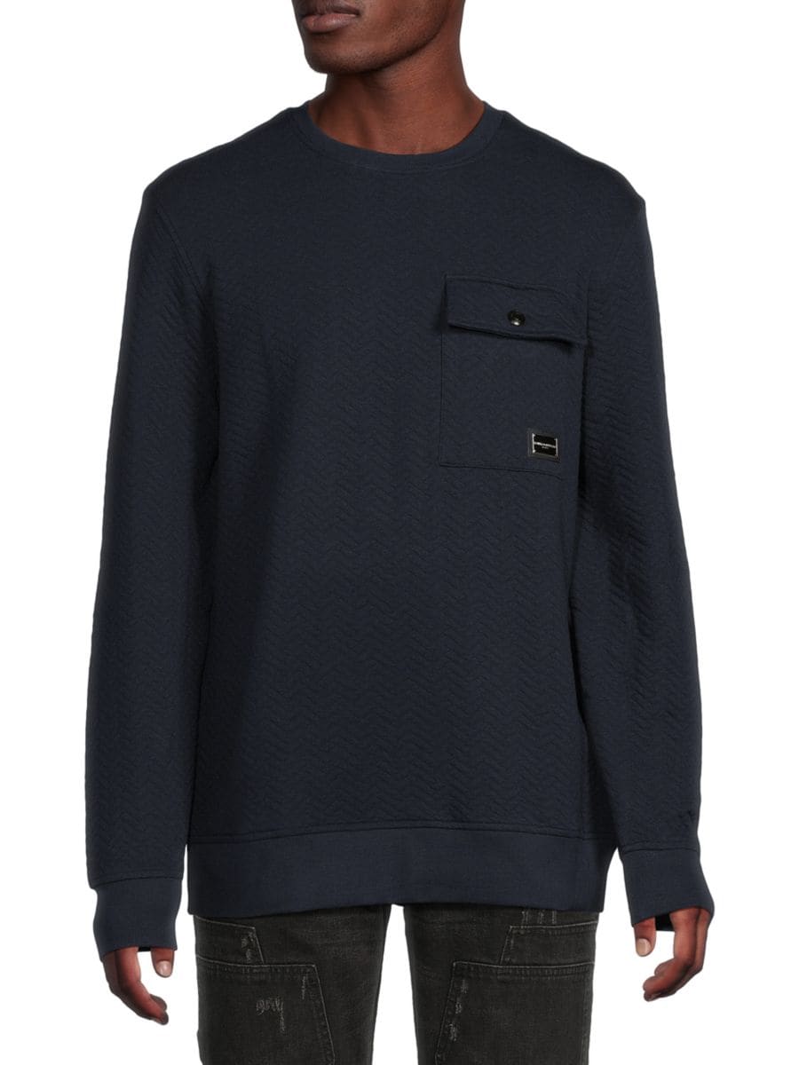 Толстовка с шевронным узором Karl Lagerfeld Paris, темно-синий
Толстовка с шевронным узором Karl Lagerfeld Paris, темно-синий