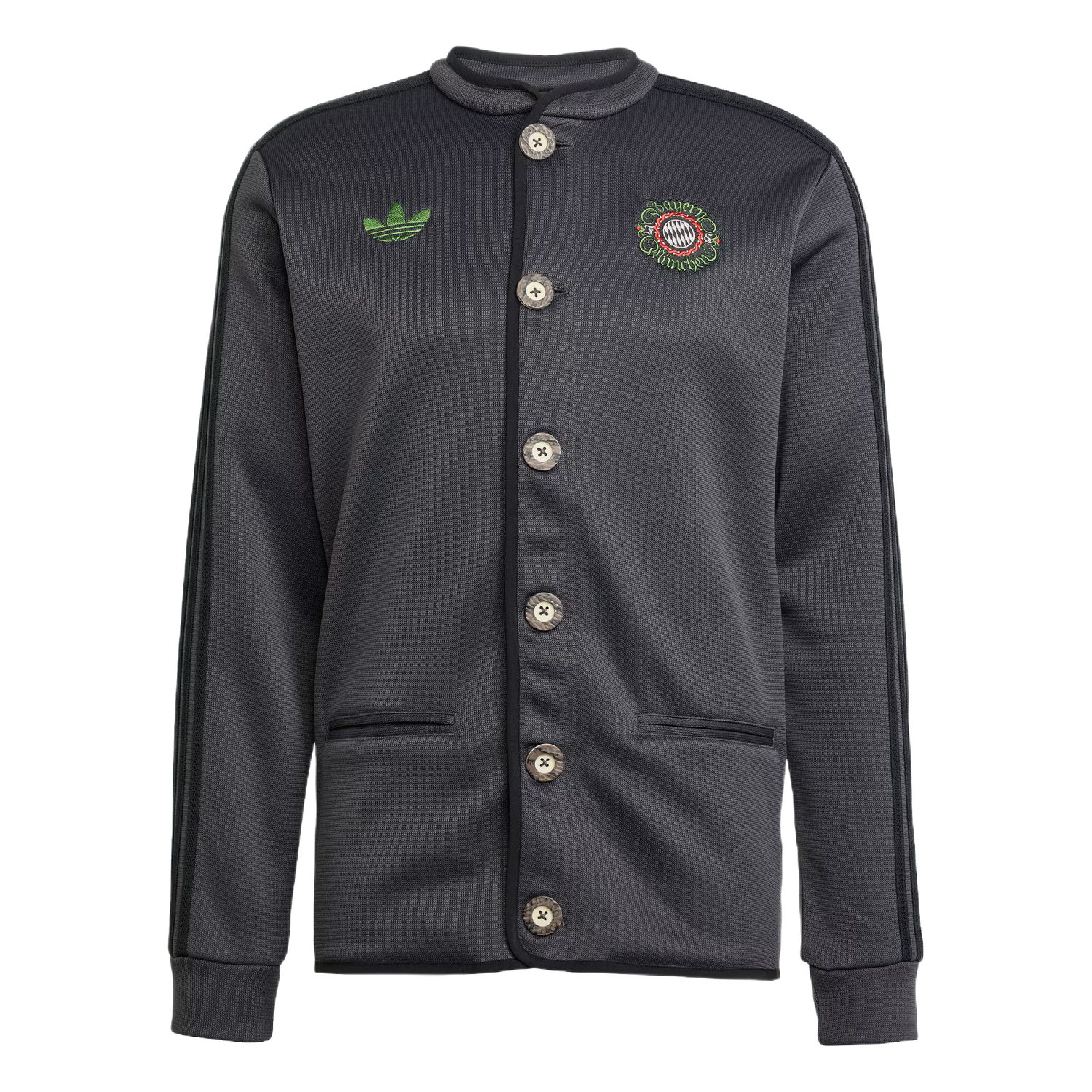 Куртка FC BAYERN MUNICH WIESN JANKER TOP мужская Adidas Originals, графит
Куртка FC BAYERN MUNICH WIESN JANKER TOP мужская Adidas Originals, графит