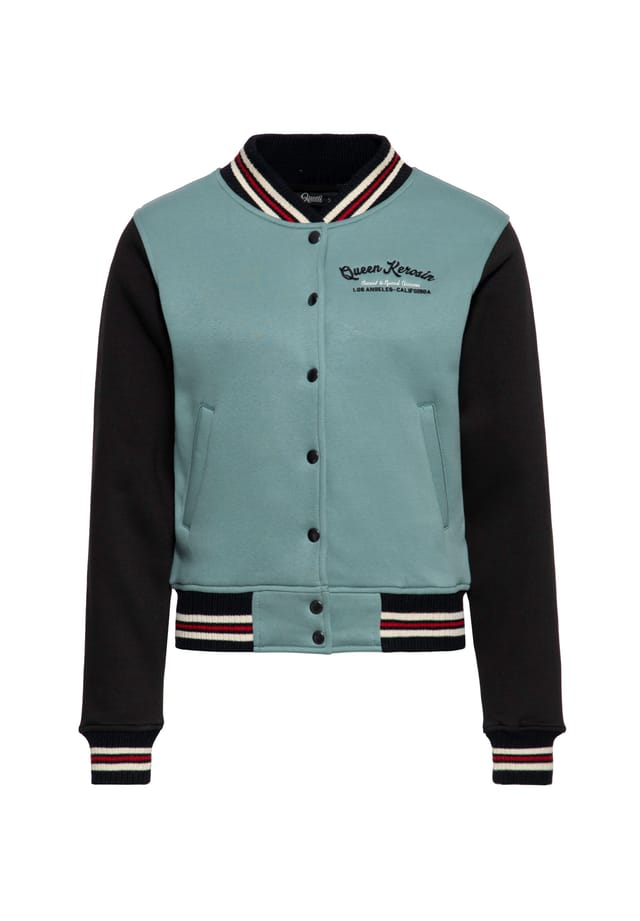 Куртка колледжа с мотивом Roadrunner бип-бип Queen Kerosin, зеленый
Куртка колледжа с мотивом Roadrunner бип-бип Queen Kerosin, зеленый