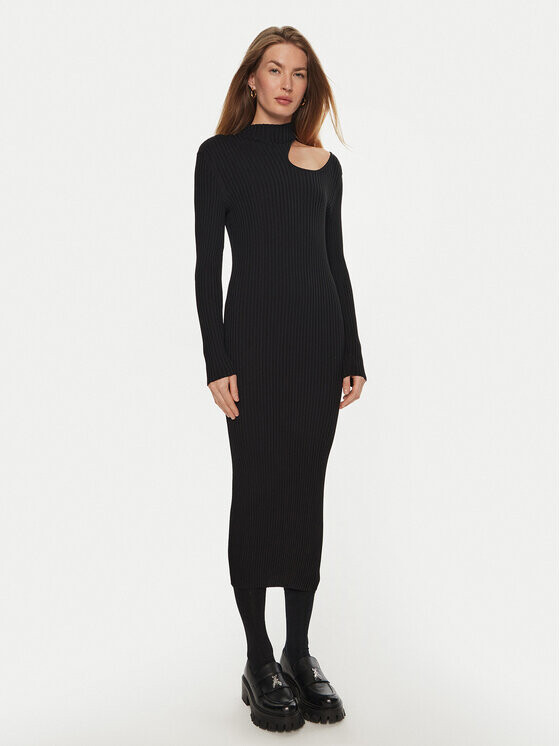 Трикотажное платье приталенного кроя Hugo, черный
Трикотажное платье приталенного кроя Hugo, черный