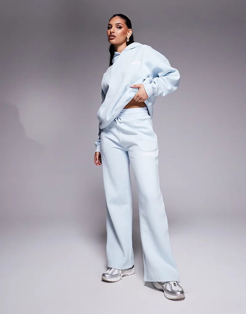 Широкие спортивные брюки с глубоким поясом и логотипом Kaiia мятного цвета — часть комплекта
Широкие спортивные брюки с глубоким поясом и логотипом Kaiia мятного цвета — часть комплекта