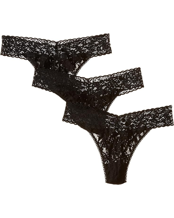 Стринги Hanky Panky 3-Pack Original Rise Thong, черный
Стринги Hanky Panky 3-Pack Original Rise Thong, черный