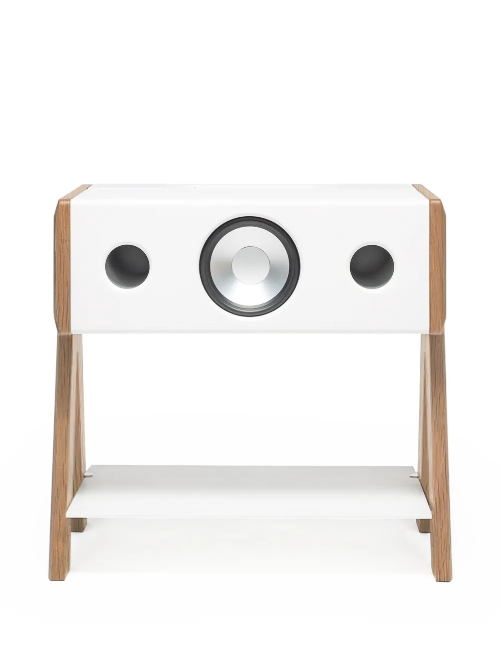 Проектор в деревянной оправе, 47х48х35 см, La Boite Concept, белый 
Проектор в деревянной оправе, 47х48х35 см, La Boite Concept, белый