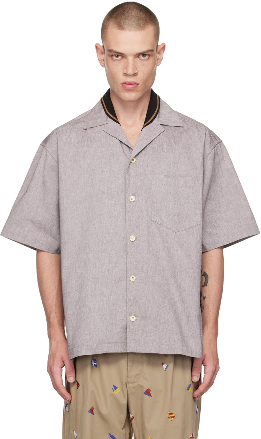 Коричневая многослойная рубашка kolor
Коричневая многослойная рубашка kolor