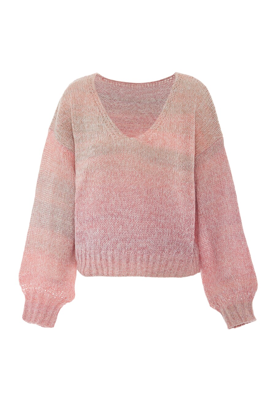 Тонкий вязаный свитер MYMO Sweater, цвет rose/dusky pink/light pink 
Тонкий вязаный свитер MYMO Sweater, цвет rose/dusky pink/light pink