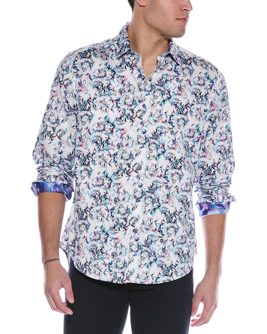 Классическая тканая рубашка Роберта Грэма Уэлкера Robert Graham, синий
Классическая тканая рубашка Роберта Грэма Уэлкера Robert Graham, синий