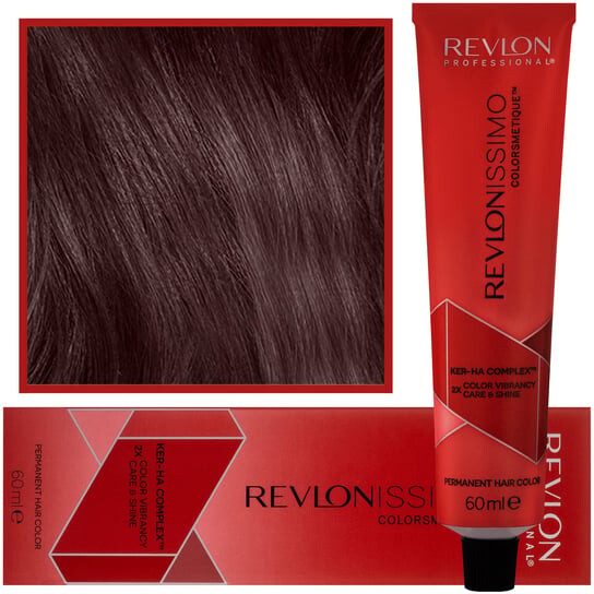 Кремовая краска для волос с комплексом Ker-Ha Care, Кремовая формула 4.5, 60 мл Revlon, Revlonissimo Colorsmetique
Кремовая краска для волос с комплексом Ker-Ha Care, Кремовая формула 4.5, 60 мл Revlon, Revlonissimo Colorsmetique