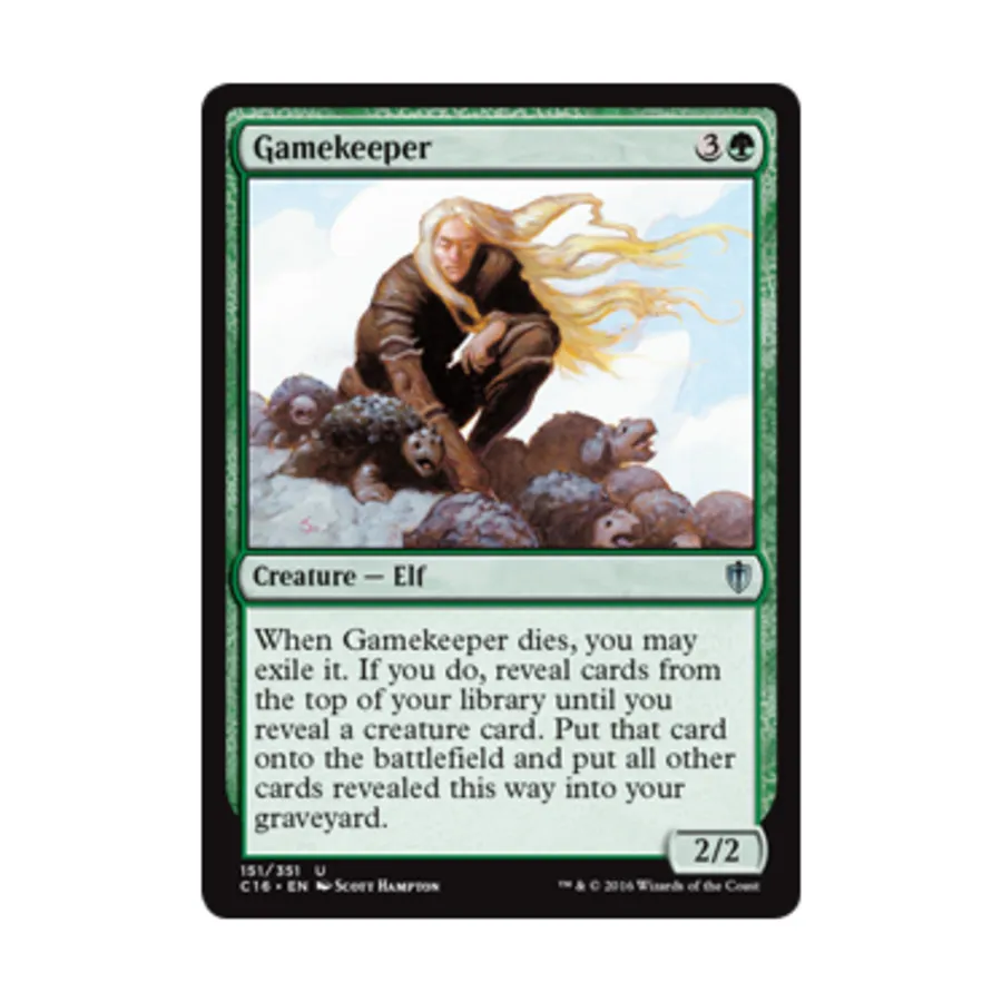 CCG Егерь (U), MTG - Commander 2016
CCG Егерь (U), MTG - Commander 2016