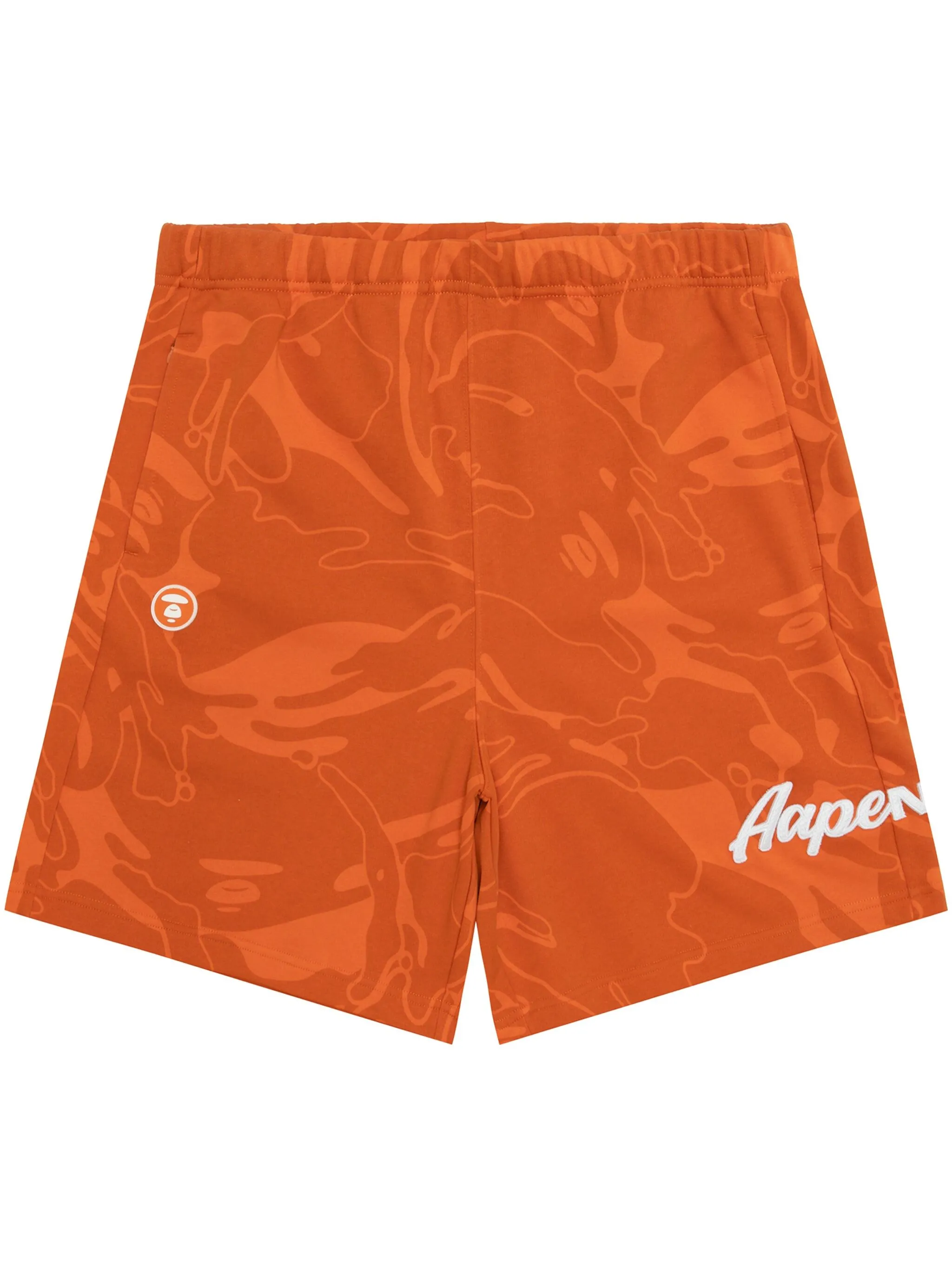 Шорты из смесового хлопка Aape By A Bathing Ape, оранжевый
Шорты из смесового хлопка Aape By A Bathing Ape, оранжевый