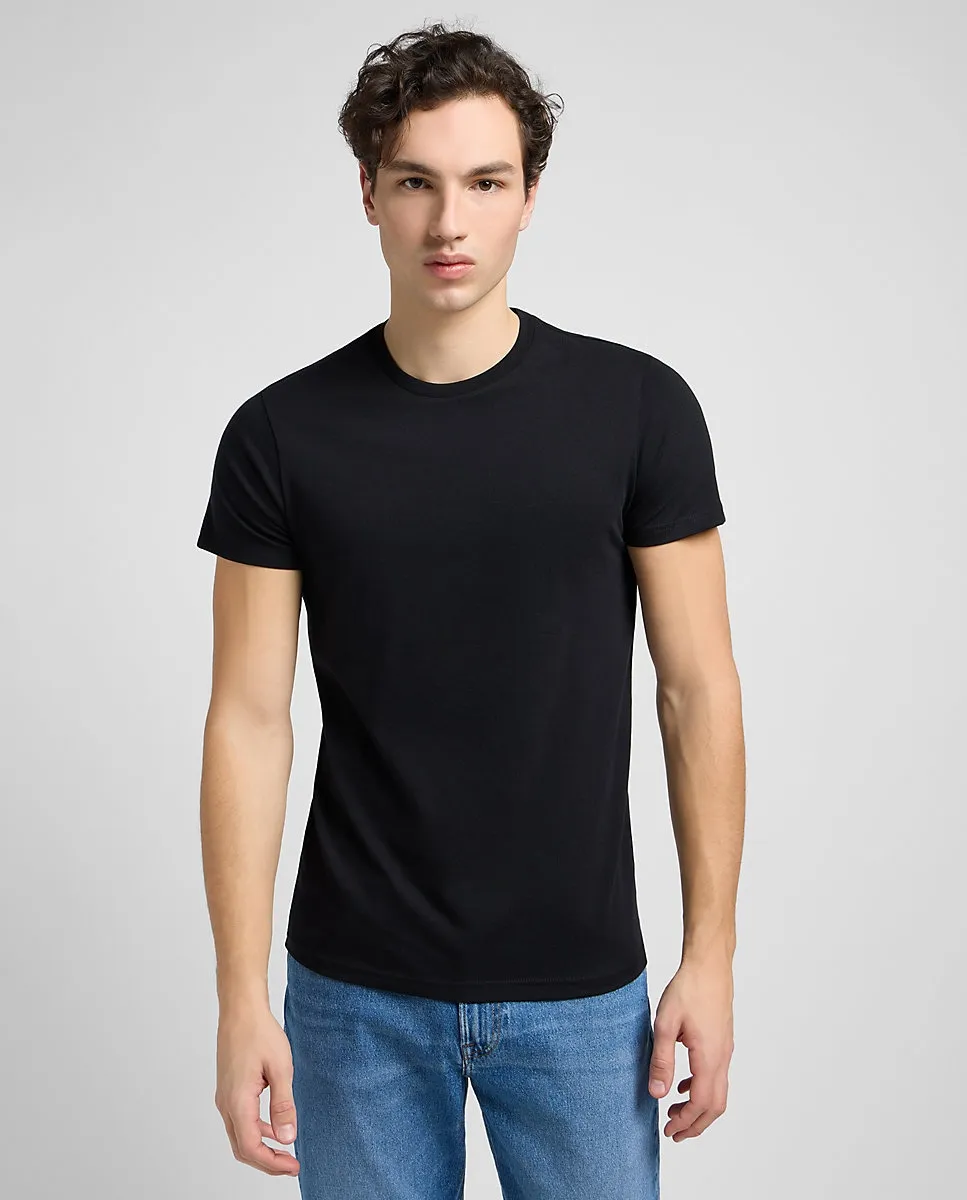 Пакет из двух мужских футболок с коротким рукавом и облегающим кроем Lee, черный
Пакет из двух мужских футболок с коротким рукавом и облегающим кроем Lee, черный