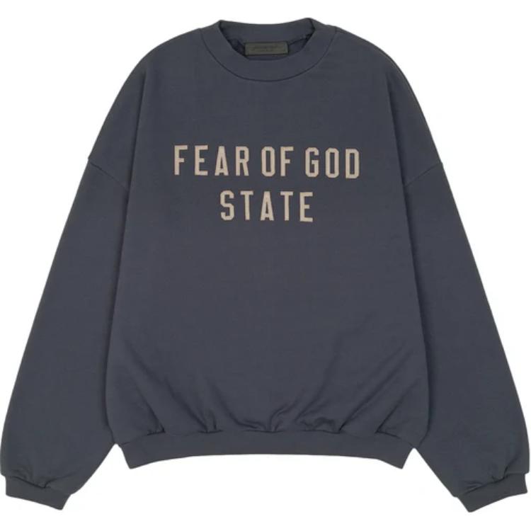 Свитшот с принтом логотипа Fear Of God Essentials, синий
Свитшот с принтом логотипа Fear Of God Essentials, синий