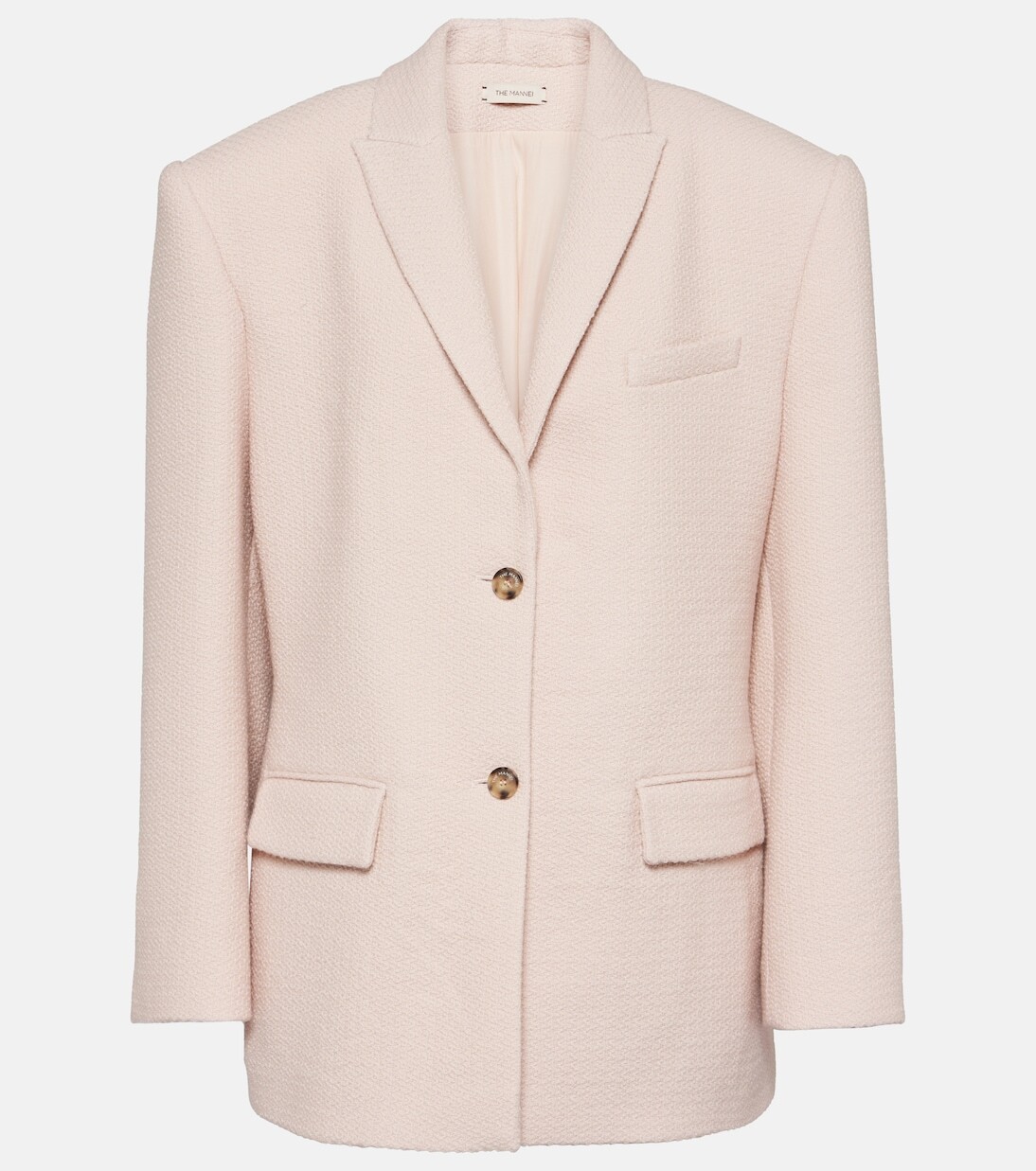 Блейзер jafr из смесовой шерсти The Mannei, розовый
Блейзер jafr из смесовой шерсти The Mannei, розовый