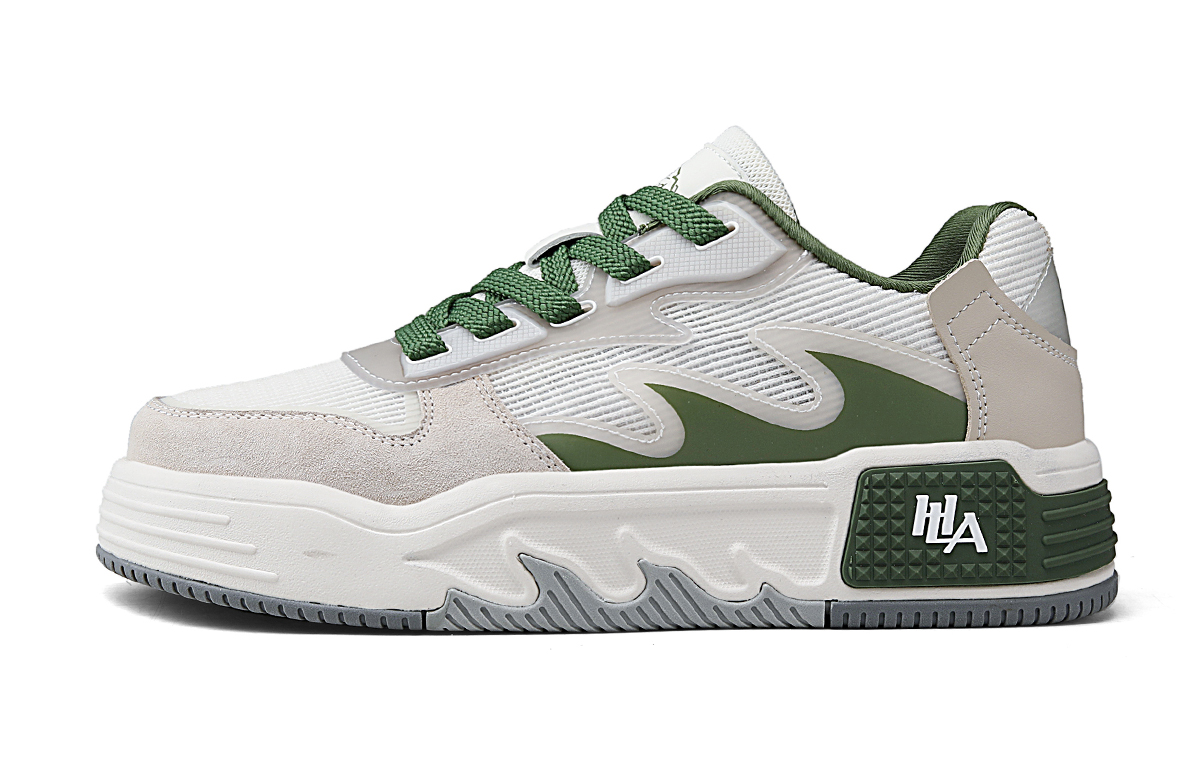 HLA Низкие скейтерские кроссовки мужские зеленые, цвет Green
HLA Низкие скейтерские кроссовки мужские зеленые, цвет Green