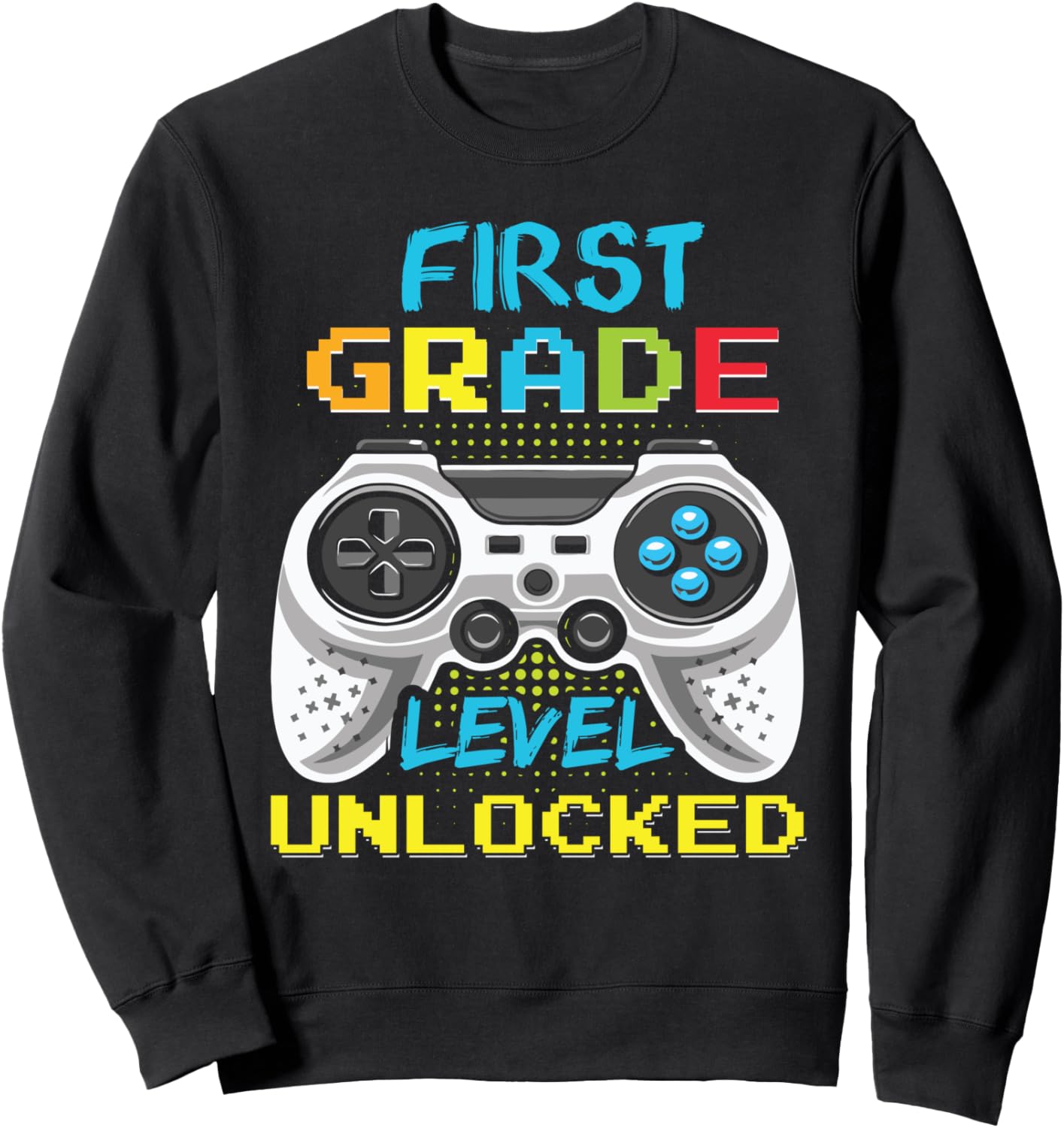 Видеоигра «Разблокировка уровня первого класса» - толстовка для мальчиков «Снова в школу» 1St Grade Level Unlocked Video Game Back To School, черный
Видеоигра «Разблокировка уровня первого класса» - толстовка для мальчиков «Снова в школу» 1St Grade Level Unlocked Video Game Back To School, черный