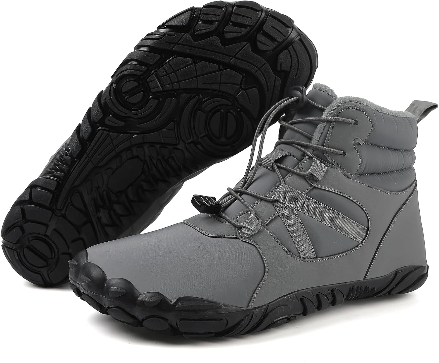 SECHRITE Мужские и женские босоного-минималистичные обувь Зимние ботинки С нулевым перепадом подошвы Кроссовки для трейл-раннинга Широкий носок, Gray-v
SECHRITE Мужские и женские босоного-минималистичные обувь Зимние ботинки С нулевым перепадом подошвы Кроссовки для трейл-раннинга Широкий носок, Gray-v