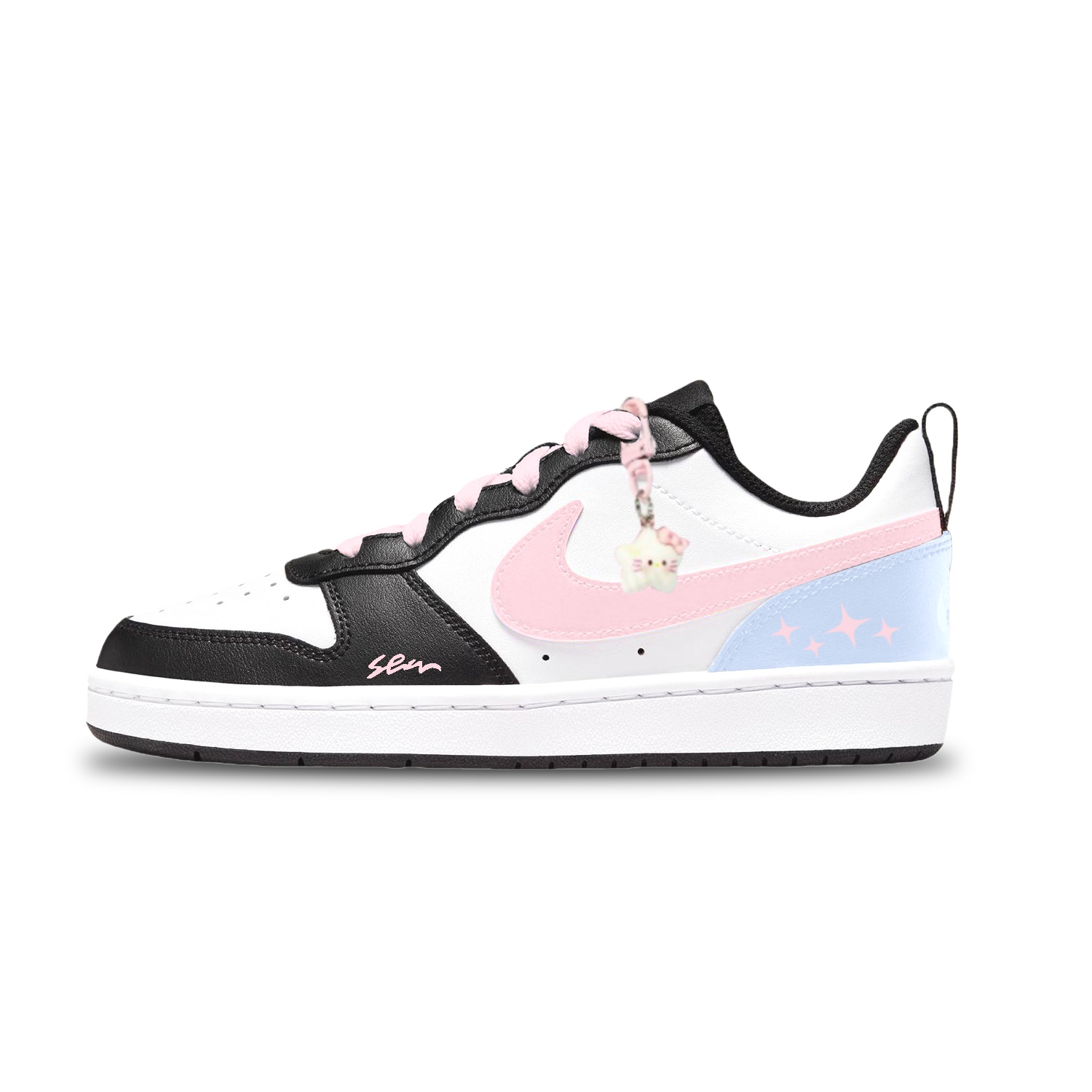 Nike Кроссовки для скейтбординга Court Borough Pink Blue Star Abrasion Resistant низкие детские unisex
Nike Кроссовки для скейтбординга Court Borough Pink Blue Star Abrasion Resistant низкие детские unisex