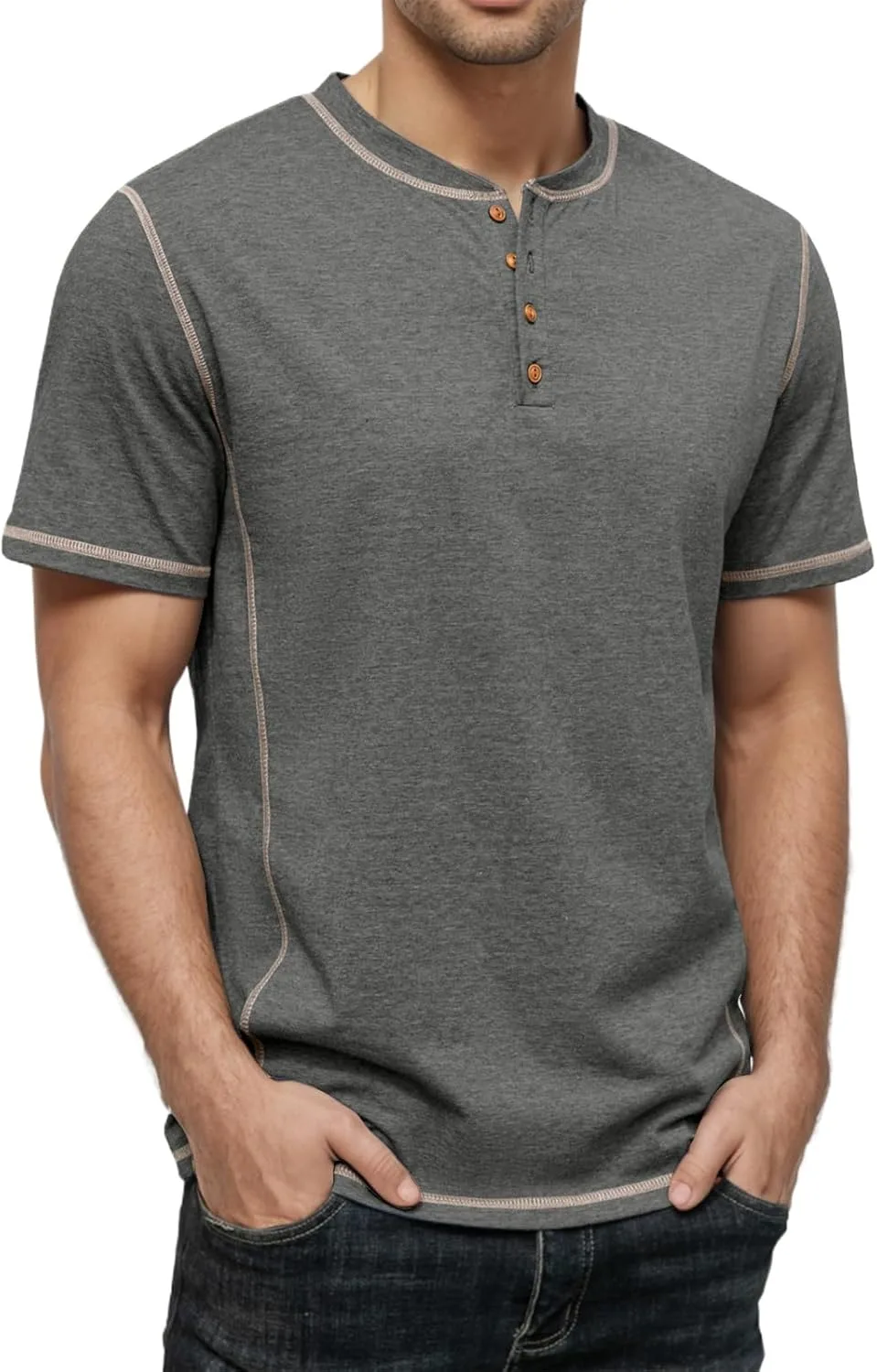 Мужская футболка с коротким рукавом и воротником-поло
Мужская футболка с коротким рукавом и воротником-поло