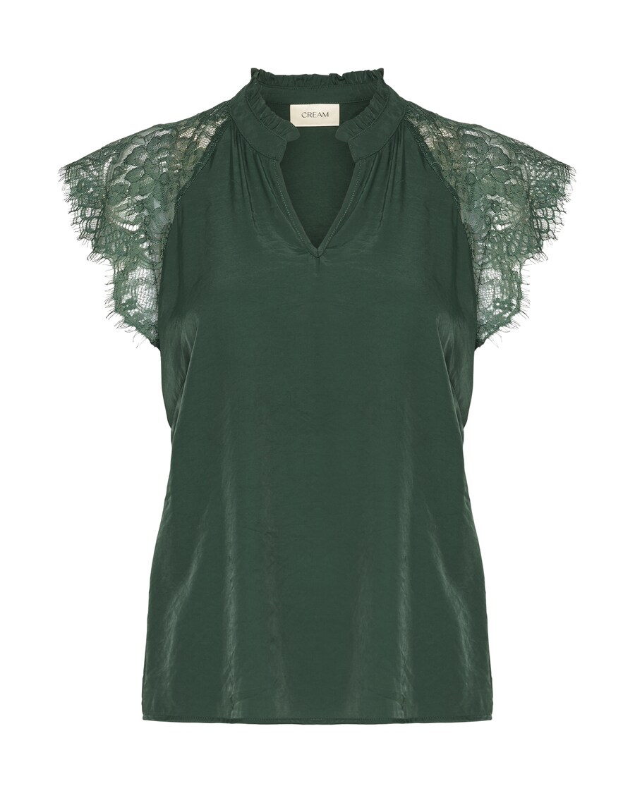 Кружевная блузка Cream Blouse Nola, темно-зеленый
Кружевная блузка Cream Blouse Nola, темно-зеленый