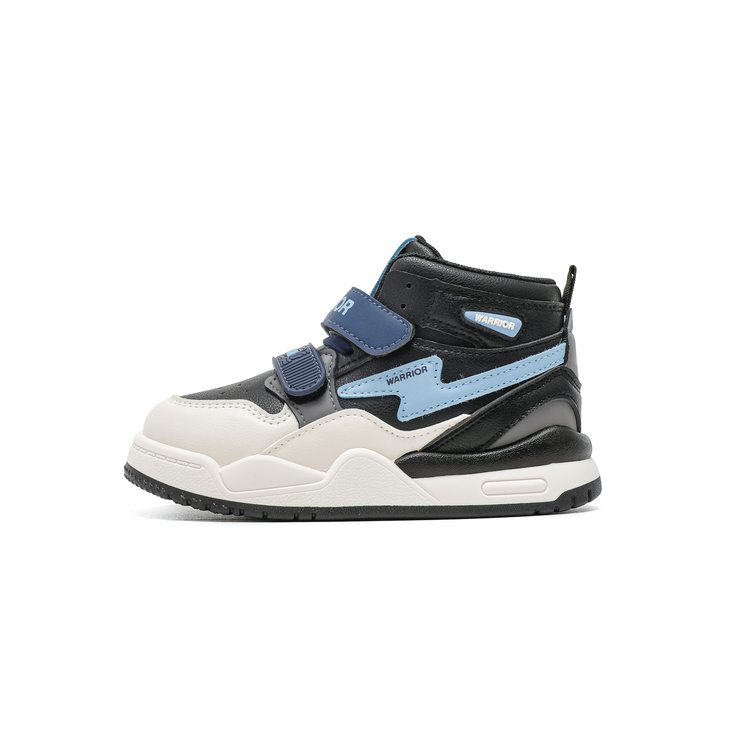 Кроссовки для скейтбординга высокие детские Synthetic Leather Slip Resistant Cushioning Abrasion Resistant WARRIOR, черный/moon/бежевый
Кроссовки для скейтбординга высокие детские Synthetic Leather Slip Resistant Cushioning Abrasion Resistant WARRIOR, черный/moon/бежевый