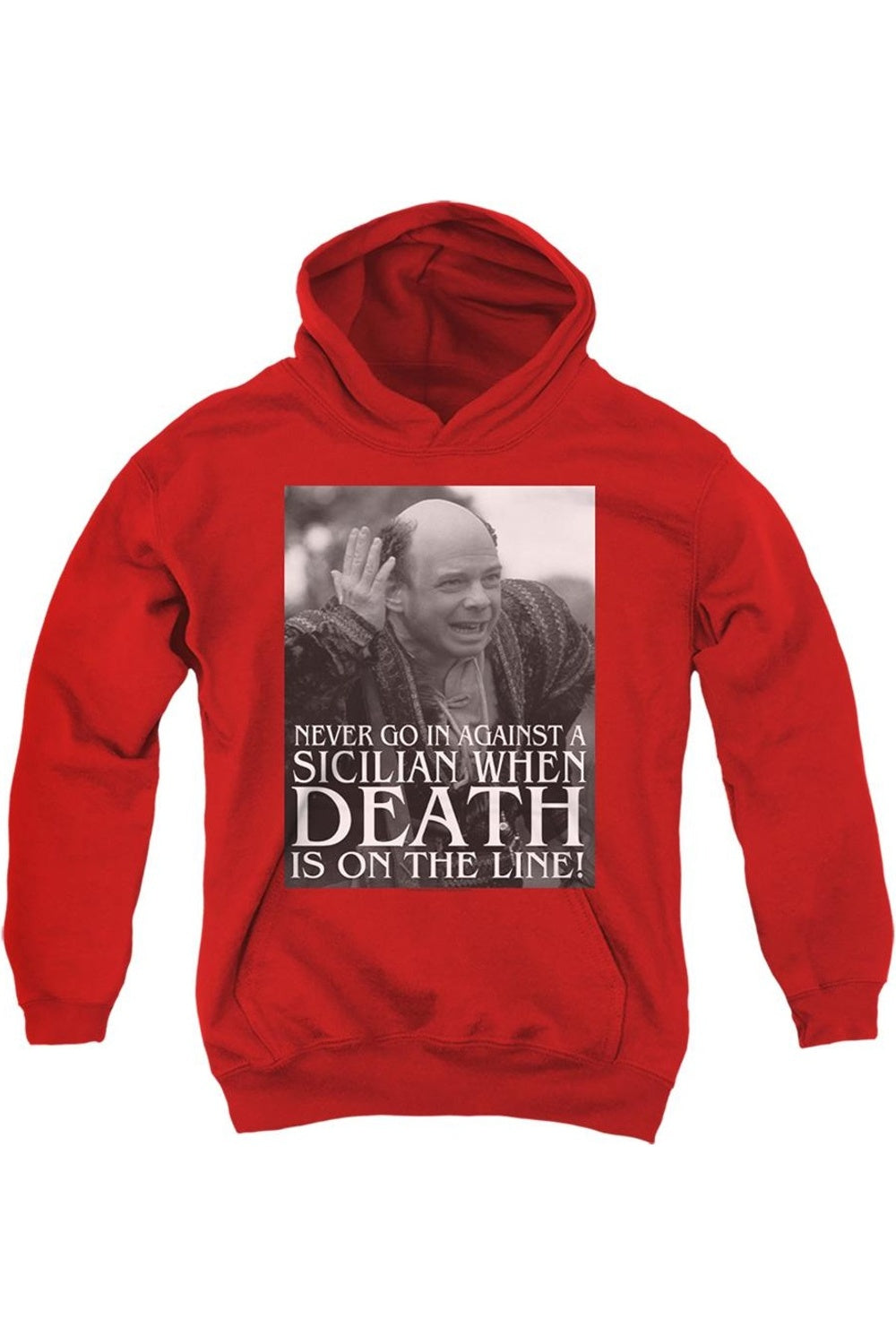 Толстовка с капюшоном Princess Bride "Сицилийская молодость" Gildan, красный
Толстовка с капюшоном Princess Bride "Сицилийская молодость" Gildan, красный