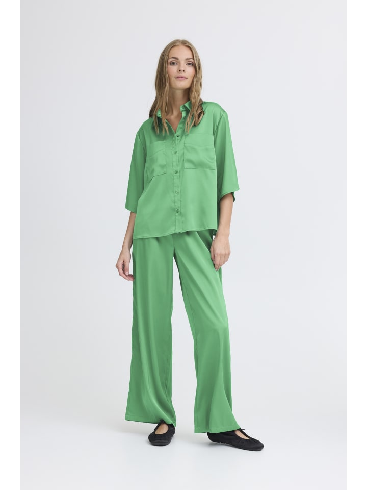 ICHI Рубашка IHNIMA стандартного кроя, цвет «Сосновая зелень»
ICHI Рубашка IHNIMA стандартного кроя, цвет «Сосновая зелень»