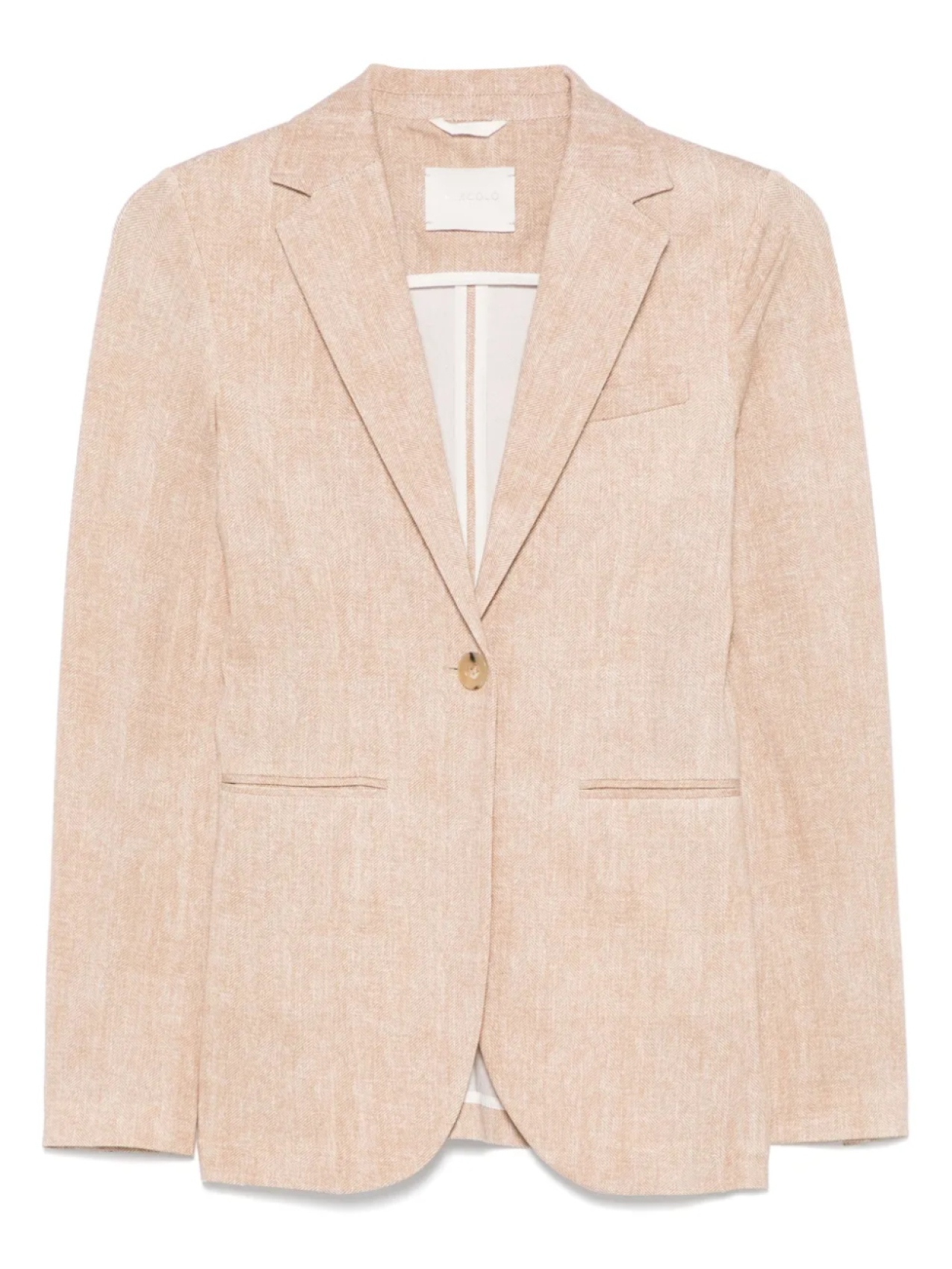 Однобортный пиджак Circolo 1901, нейтральный
Однобортный пиджак Circolo 1901, нейтральный