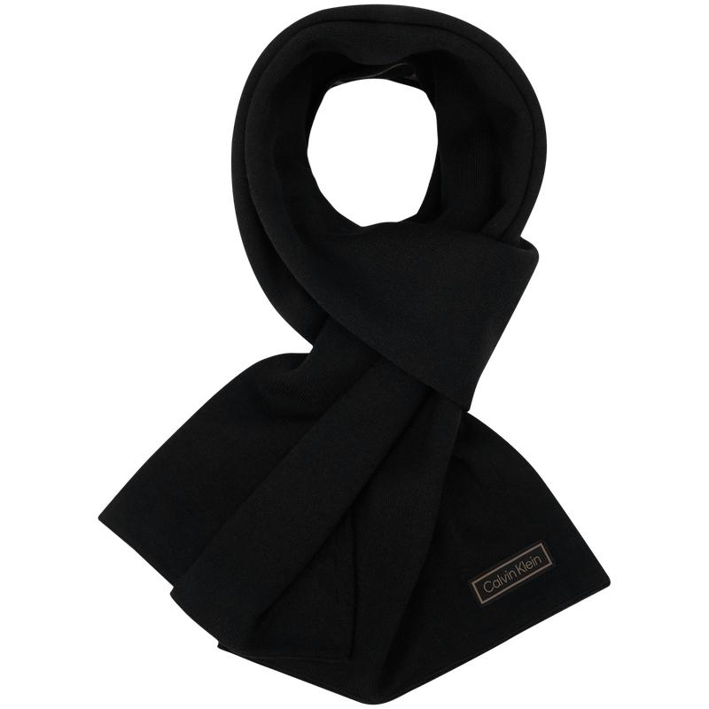 Calvin Klein Мужской шерстяной вязаный шарф космический черный, UB1-Space Black
Calvin Klein Мужской шерстяной вязаный шарф космический черный, UB1-Space Black