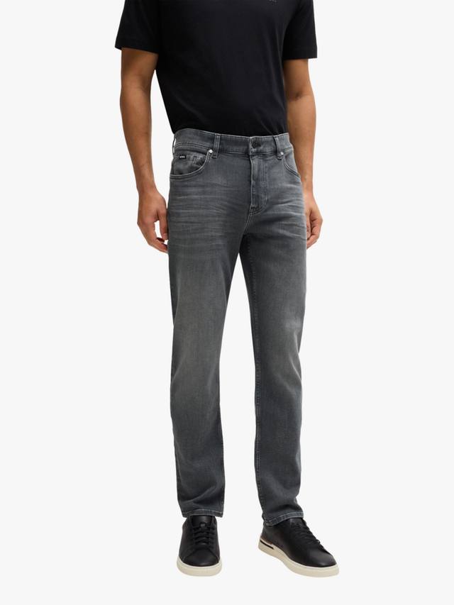 Прямые джинсы силуэта slim fit HUGO BOSS, Grey
Прямые джинсы силуэта slim fit HUGO BOSS, Grey