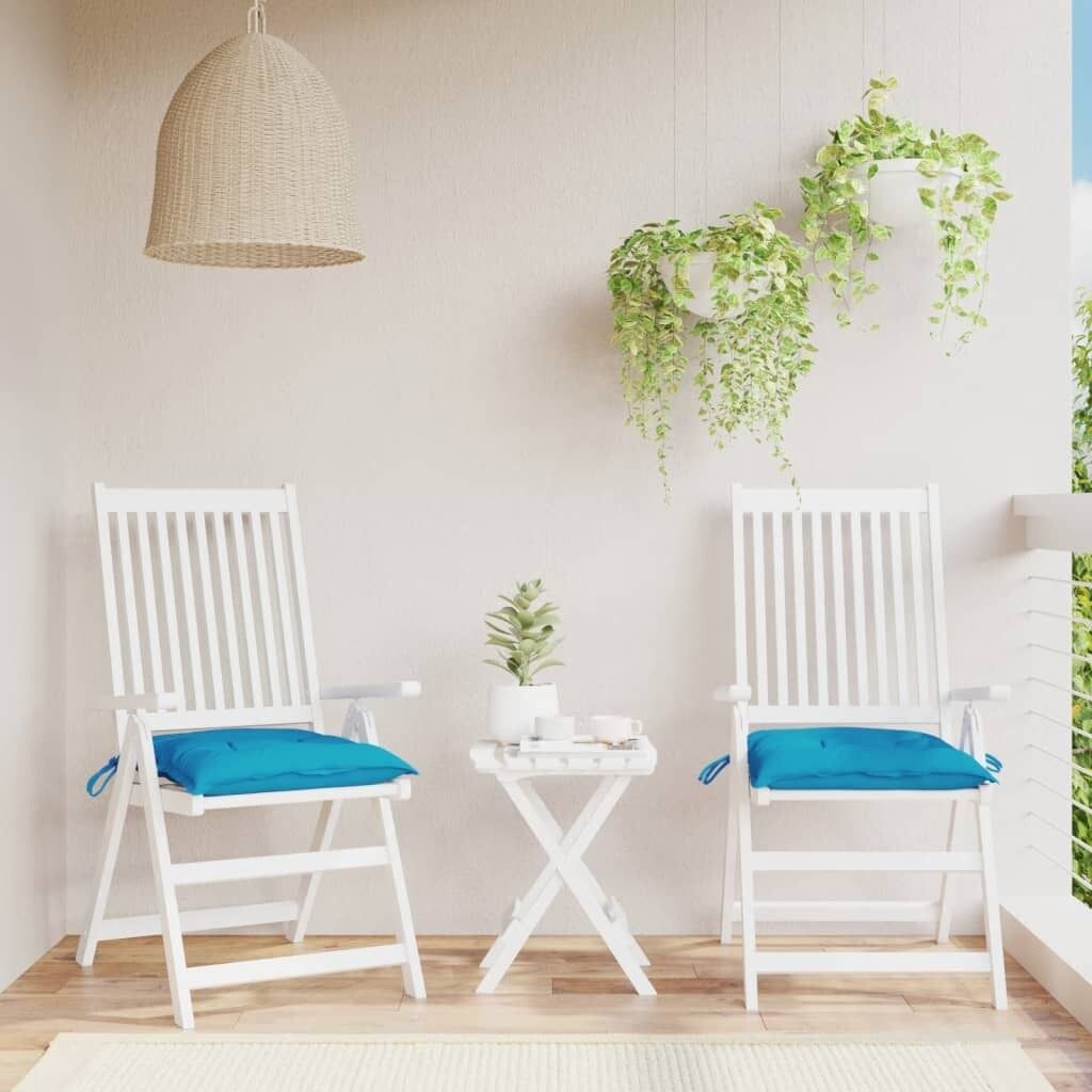 The Living Store Подушки на стул 2 шт Голубой 40х40х7 см Ткань Оксфорд., синий
The Living Store Подушки на стул 2 шт Голубой 40х40х7 см Ткань Оксфорд., синий