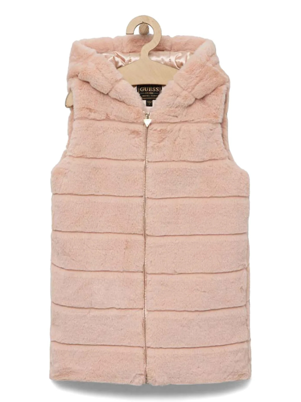 Guess Kids детский жилет из искусственного меха, розовый
Guess Kids детский жилет из искусственного меха, розовый