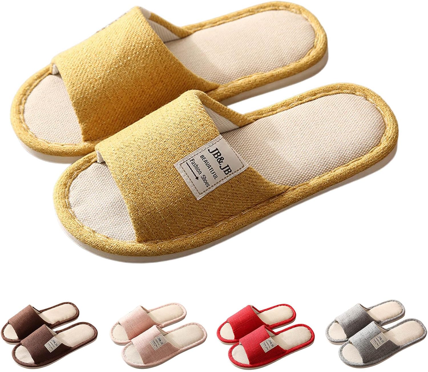 Домашние тапочки с открытым носком из хлопка, японские тапочки-татами, теплые, нескользящие, для дома, для женщин и мужчин, парные, с поддержкой свода стопы, удобные домашние тапочки Generic, желтый
Домашние тапочки с открытым носком из хлопка, японские тапочки-татами, теплые, нескользящие, для дома, для женщин и мужчин, парные, с поддержкой свода стопы, удобные домашние тапочки Generic, желтый