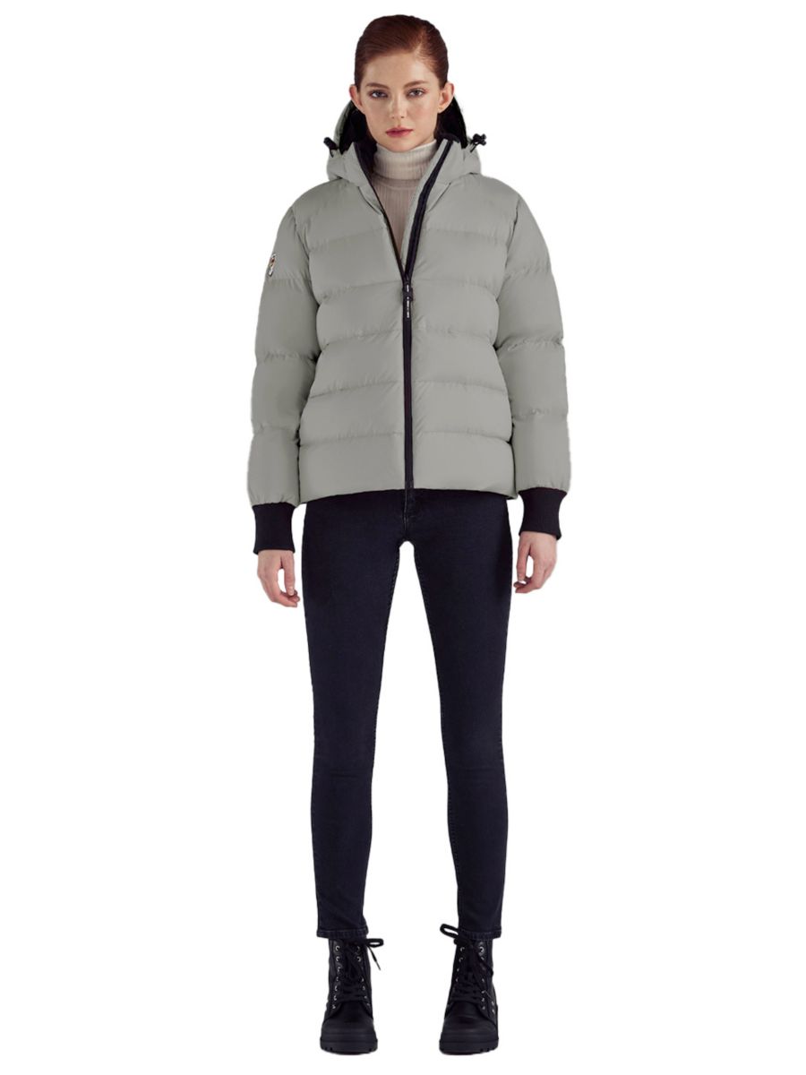 Женская пуховая куртка Sidley Triple FAT Goose, Quiet grey
Женская пуховая куртка Sidley Triple FAT Goose, Quiet grey