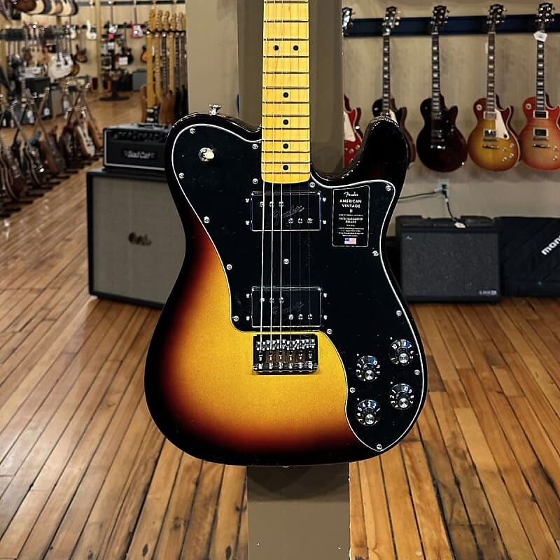Электрогитара Fender American Vintage II 1975 Telecaster Deluxe - 3 Color Sunburst
Электрогитара Fender American Vintage II 1975 Telecaster Deluxe - 3 Color Sunburst