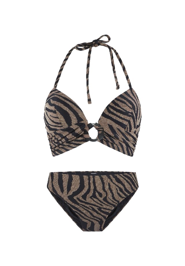 Комплект бикини с подкладкой треугольный Lingadore, черный
Комплект бикини с подкладкой треугольный Lingadore, черный