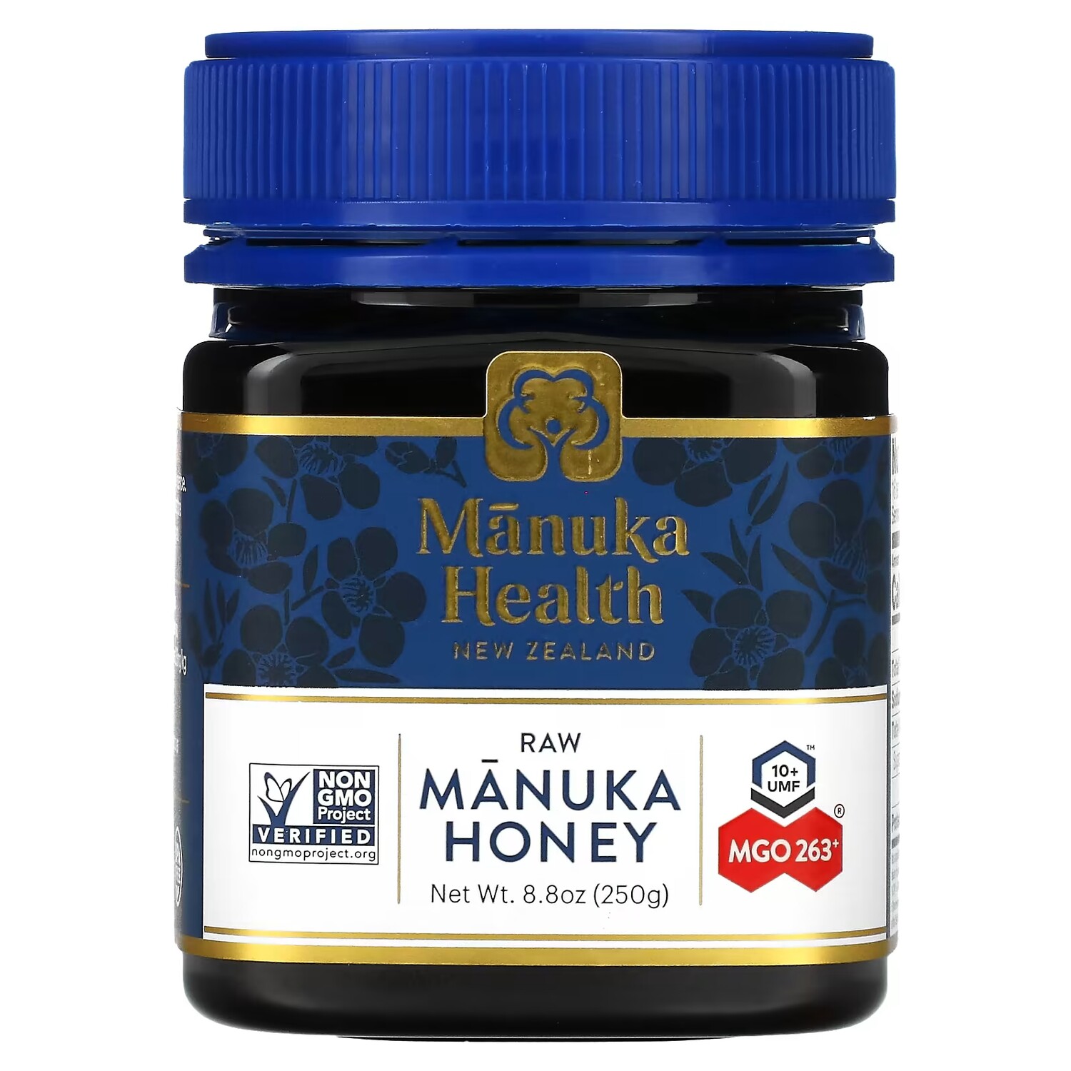Сырой мед манука MGO 263+ 8,8 унции (250 г) Manuka Health 
Сырой мед манука MGO 263+ 8,8 унции (250 г) Manuka Health