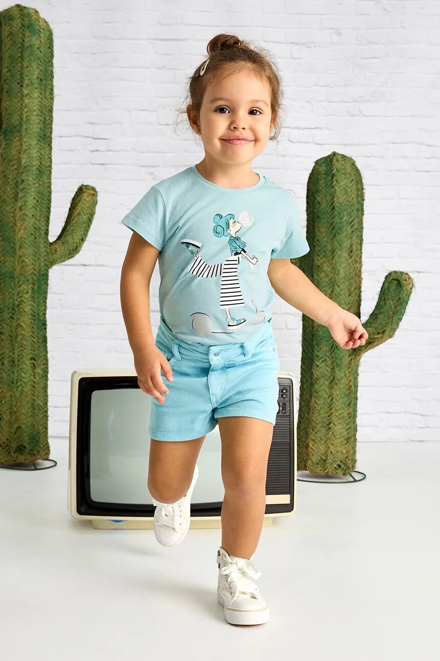 Детские шорты Mayoral, бирюзовый
Детские шорты Mayoral, бирюзовый