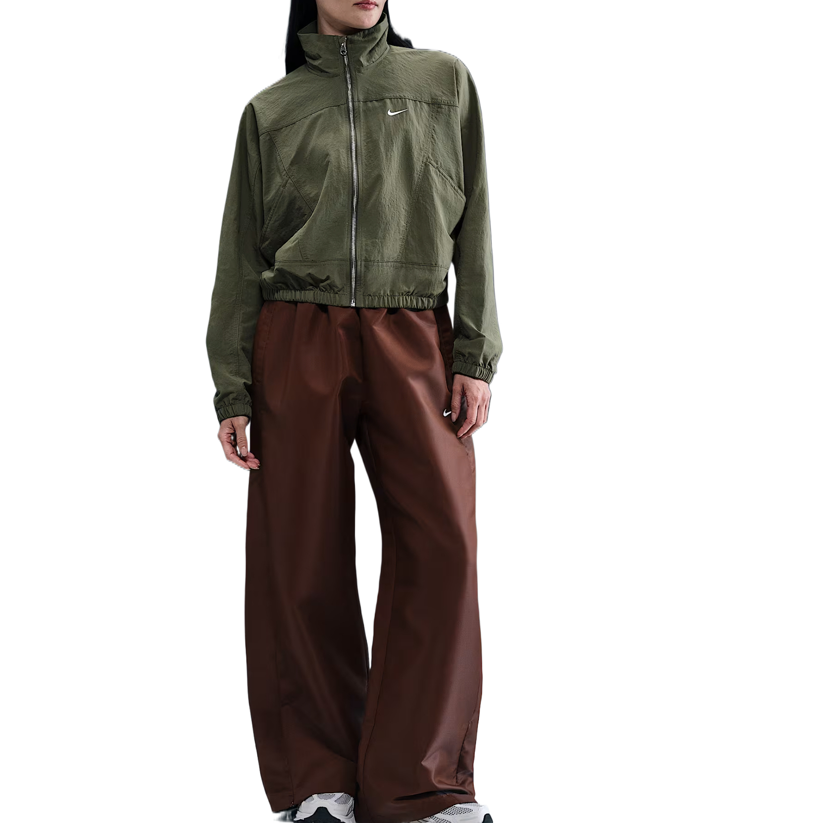 Женская спортивная куртка оверсайз с защитой от ультрафиолета Nike, army зеленый
Женская спортивная куртка оверсайз с защитой от ультрафиолета Nike, army зеленый