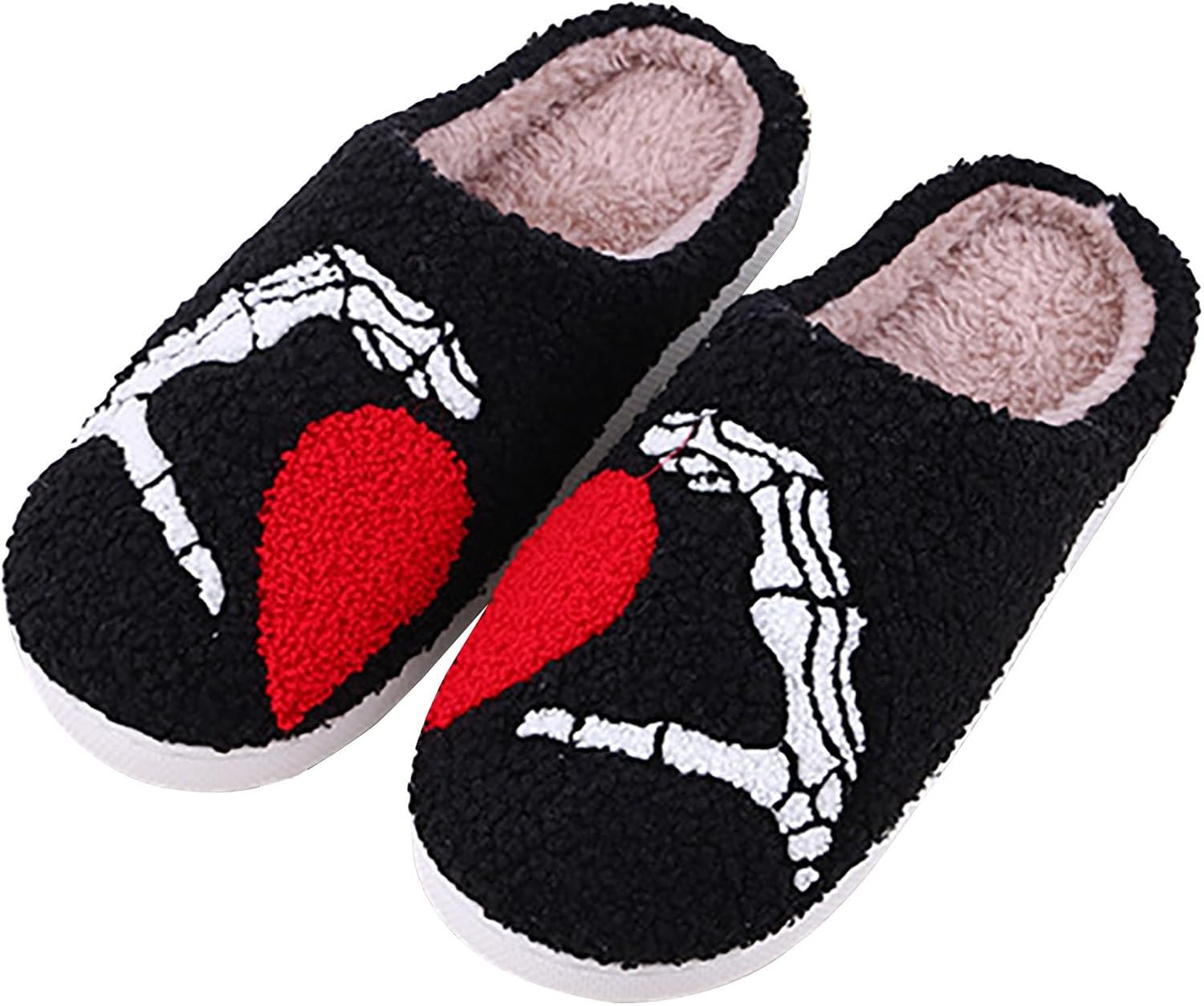 Хэллоуинские тапочки для женщин и мужчин, плюшевые пушистые тапочки с подкладкой из меха, удобные ретро-тапочки с эффектом памяти, теплые зимние домашние тапочки с забавным призрачным дизайном Generic, черный
Хэллоуинские тапочки для женщин и мужчин, плюшевые пушистые тапочки с подкладкой из меха, удобные ретро-тапочки с эффектом памяти, теплые зимние домашние тапочки с забавным призрачным дизайном Generic, черный