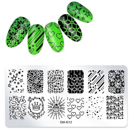 Пластина для штампа для ногтей, Tojato
Пластина для штампа для ногтей, Tojato